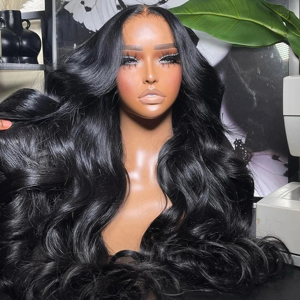 Silkwave Pre Cut Wear Go Body Wave Glueless Wig Human Hair 100% Pre plucked 4x4 5x5 Transparent Lace Closure Wig for Black Women