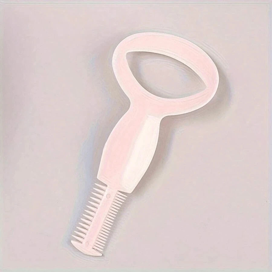 Pink Eyelash Auxiliary Tool, Eye Makeup Tool, Eyelash And Eyeliner Drawing Auxiliary Tool, Eyelash Card