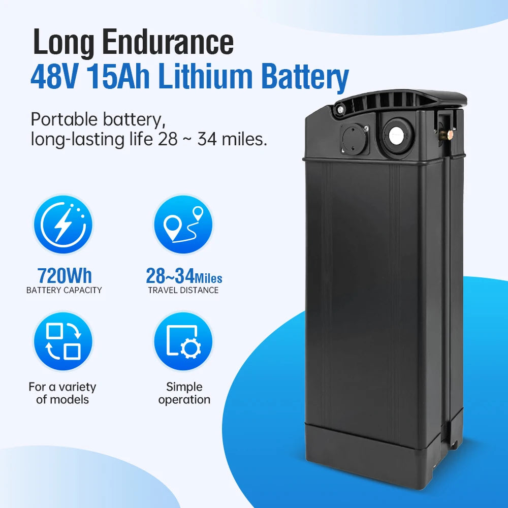 48v 15ah electriv bike battery