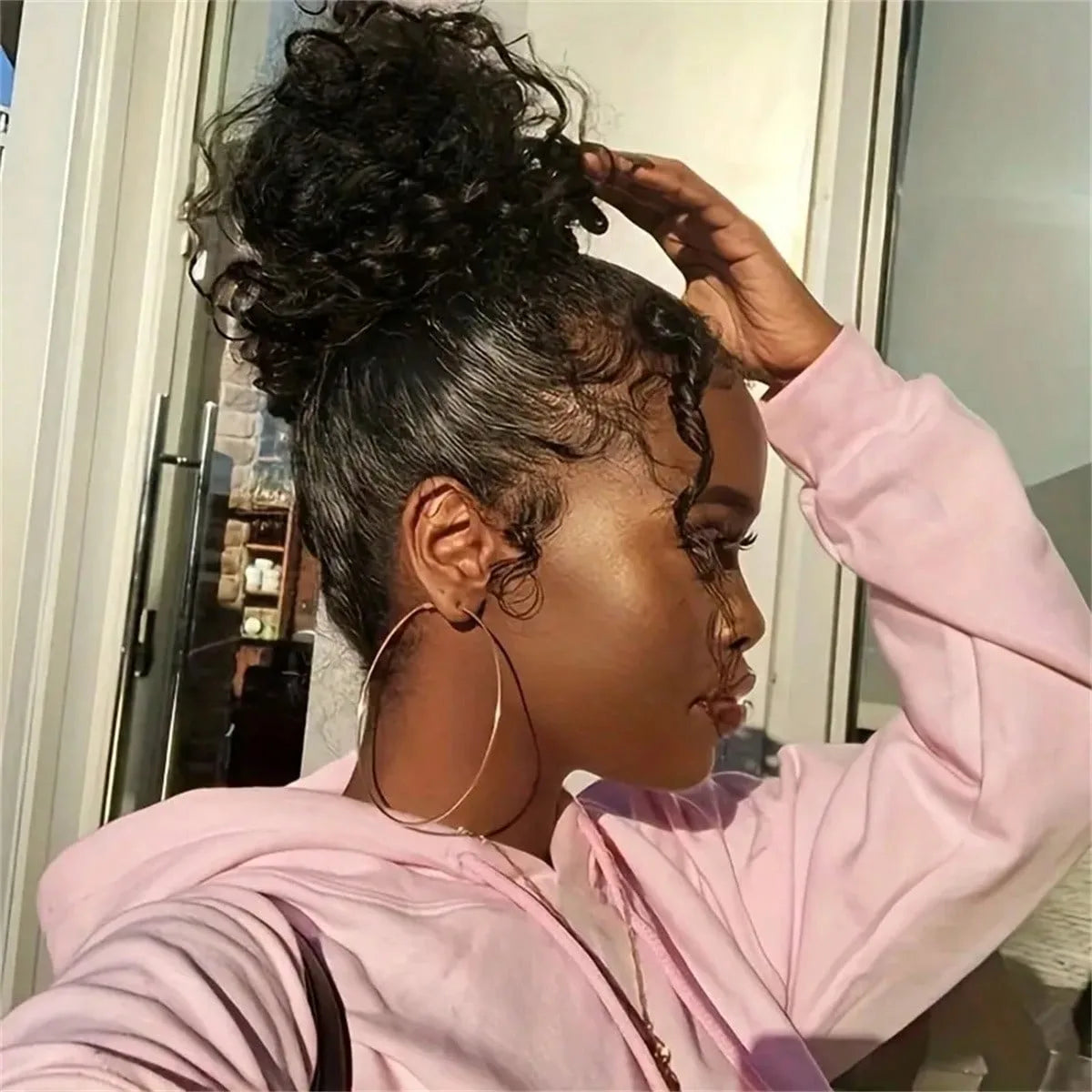 360 HD Full Lace Curly Wigs Human Hair Preplucked 13x6 13x4 Lace Frontal Wig Deep Wave Glueless Human Hair Ready To Wear 30Inch