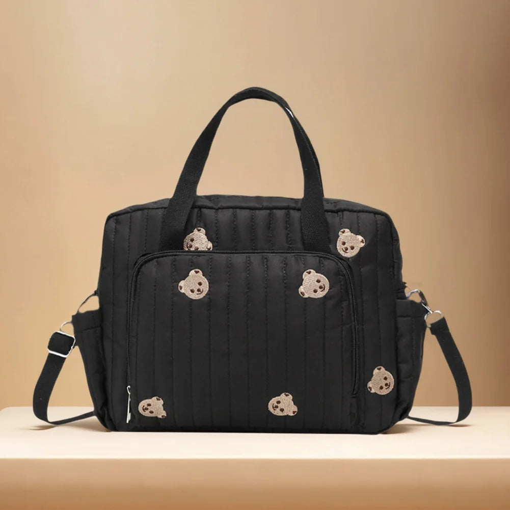 Floral Maternity Bag Large Capacity Maternity Pack Toiletry Luggage Bag for Labor and Delivery