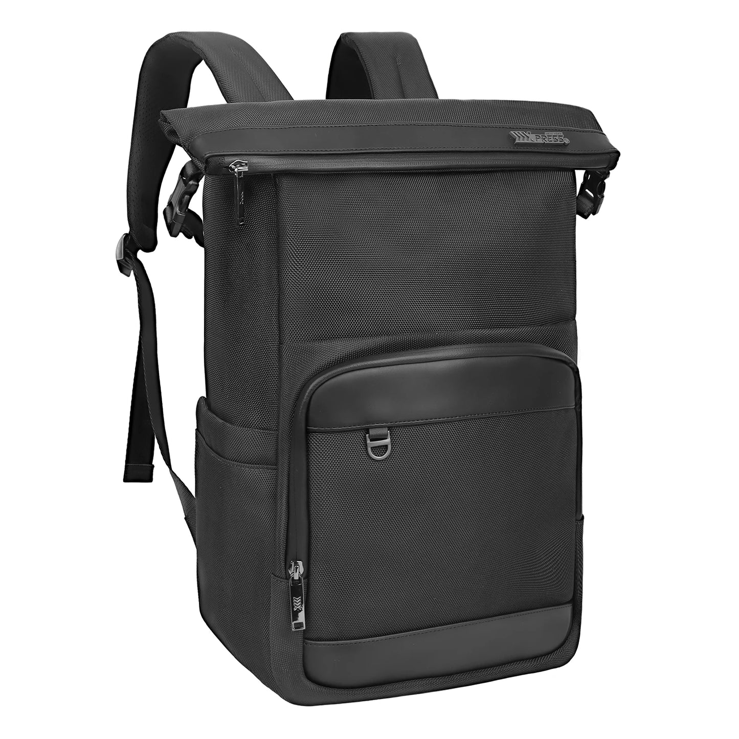 New York XPress Roll-Top Backpack for Men Large Capacity Expandable Laptop Bag Leisure Travel Backpack Hiking Camping Bags