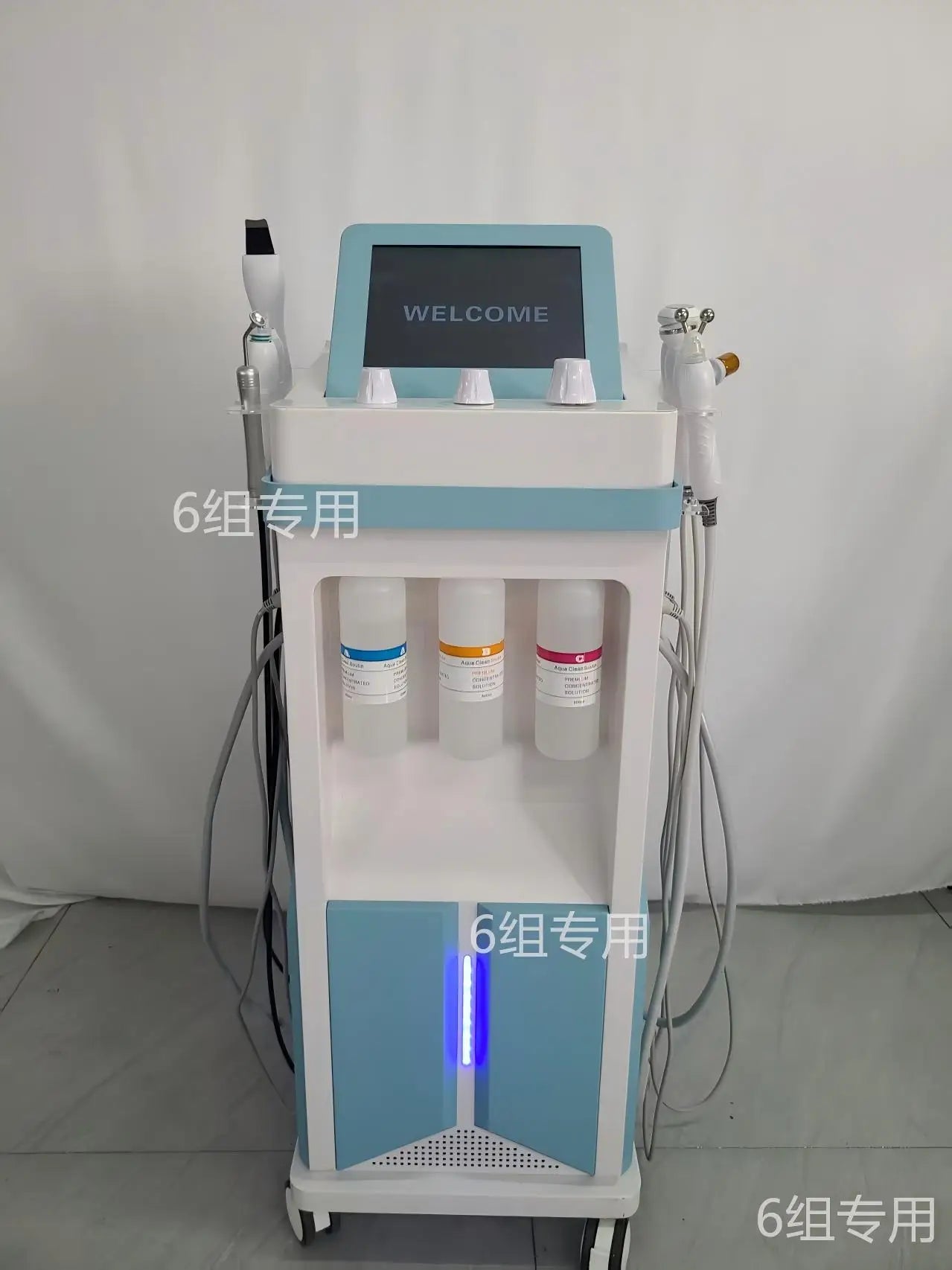 Oxygen Skin Moisturizing Beauty Machine Hydrodermabrasion Water Peeling Deep Cleansing Exfoliation Beauty Facial Device