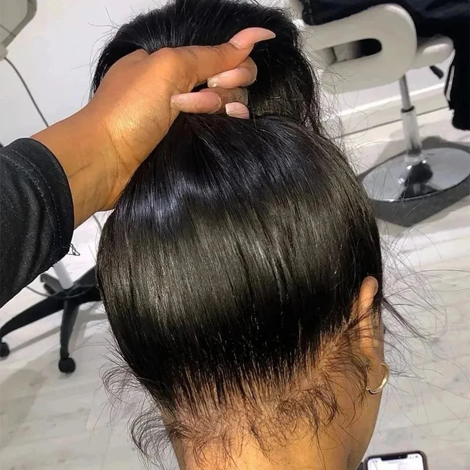 40 Inch 360 Full Lace Wig Deep Wave Frontal Wigs Brazilian Curly Human Hair Wigs Hd 360 Lace Wigs Invisible Drawstring For Women