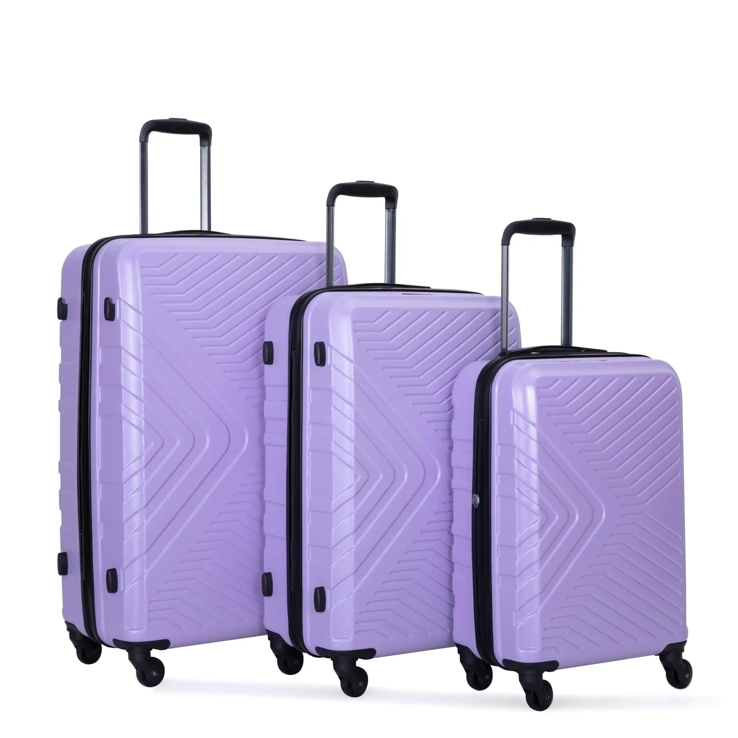 Travelhouse Luggage Set 3 Piece Suitcase Set Double Spinner Wheels TSA Lock Carry-on luggage Clearance (20inch 24inch 28inch)