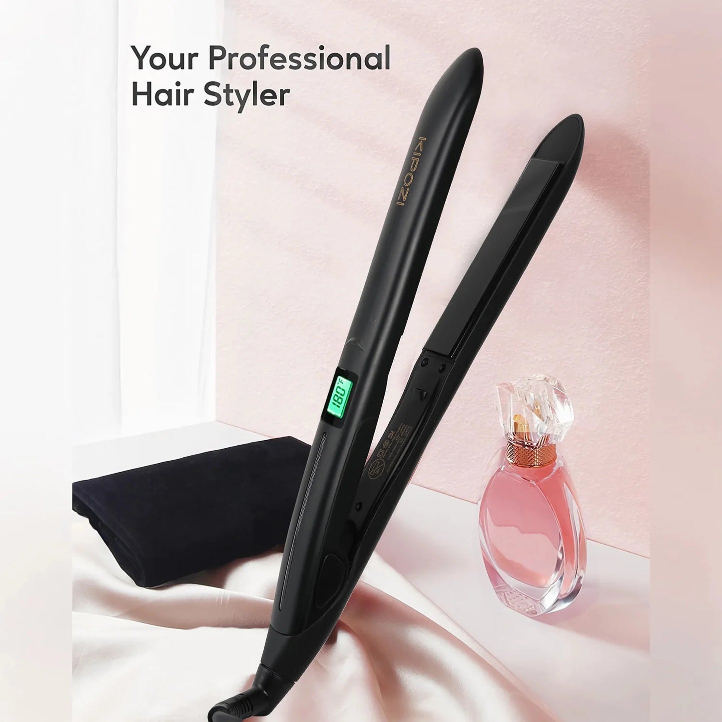 KIPOZI 2025 New Electric Hair Brushes Professional Brush Hair Comb for Women Hair Straightener Brush Curler Hairbrush Iron