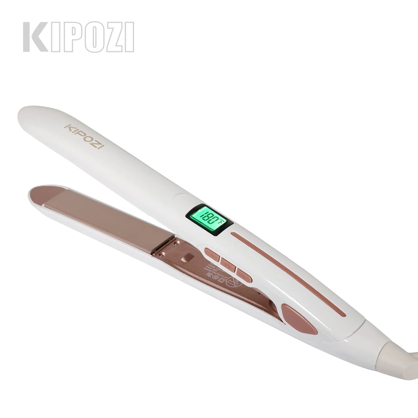 KIPOZI 2025 New Electric Hair Brushes Professional Brush Hair Comb for Women Hair Straightener Brush Curler Hairbrush Iron