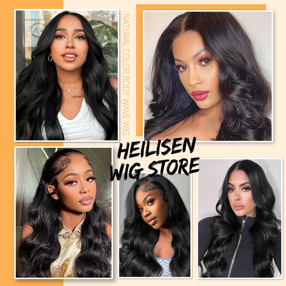 Natural Brazilian Human Hair Wig 40 Inch 200% Density Body Wave 360 5*5 13*4 13*6 HD Transparent Lace Frontal Wig for Women