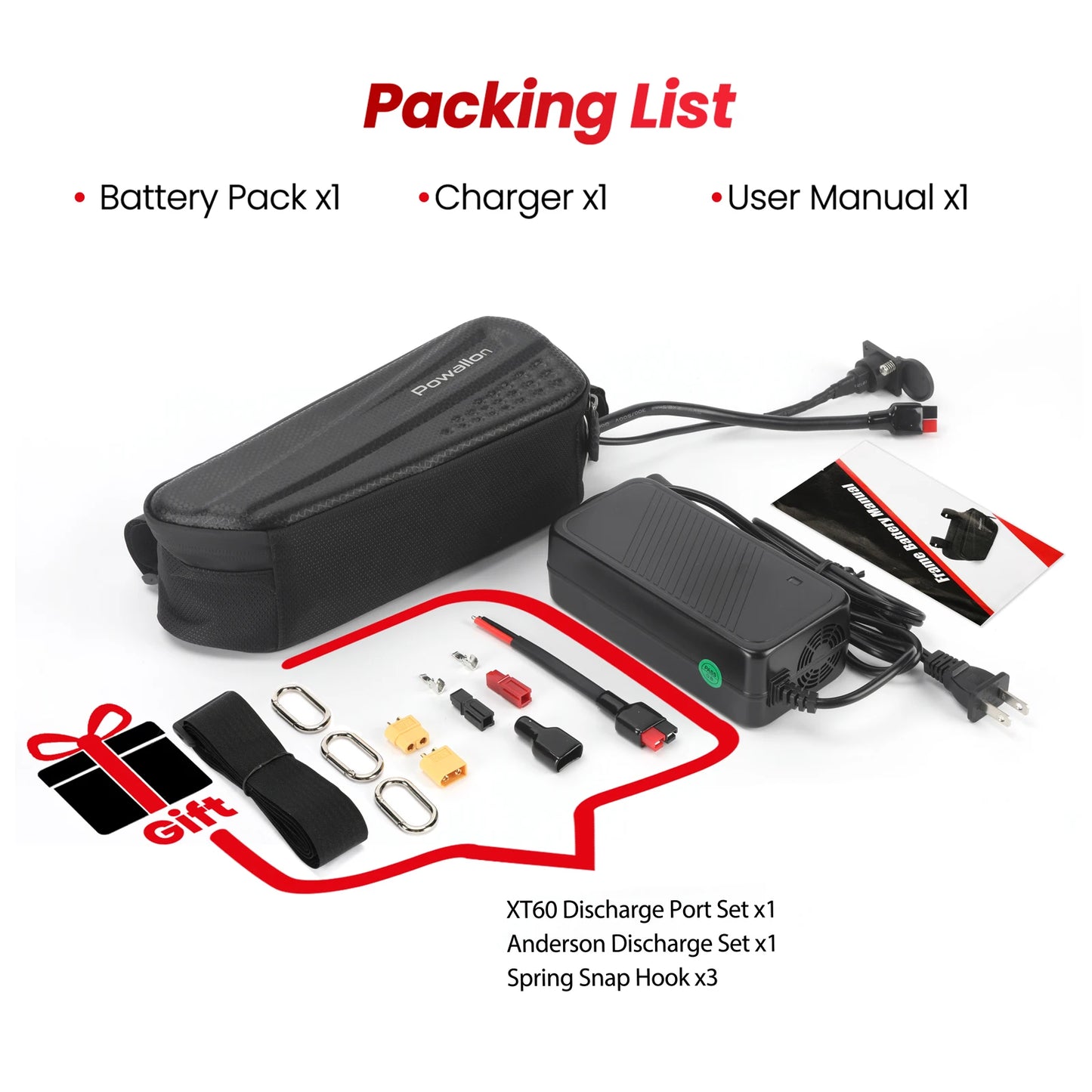 36V 48V EBIKE Battery - 10AH 13AH 20AH Options, E-Bike Triangle Battery with Hard Case Waterproof Case Bag, A+ Branded Cells