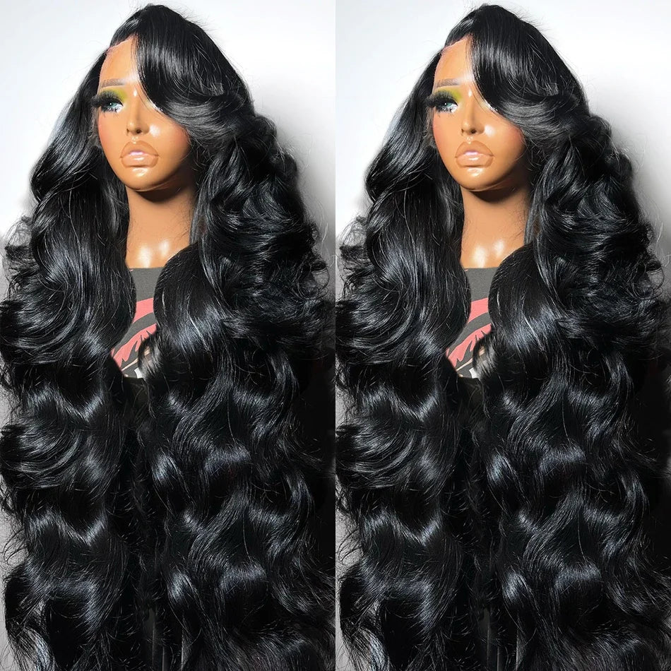 Silkwave Pre Cut Wear Go Body Wave Glueless Wig Human Hair 100% Pre plucked 4x4 5x5 Transparent Lace Closure Wig for Black Women
