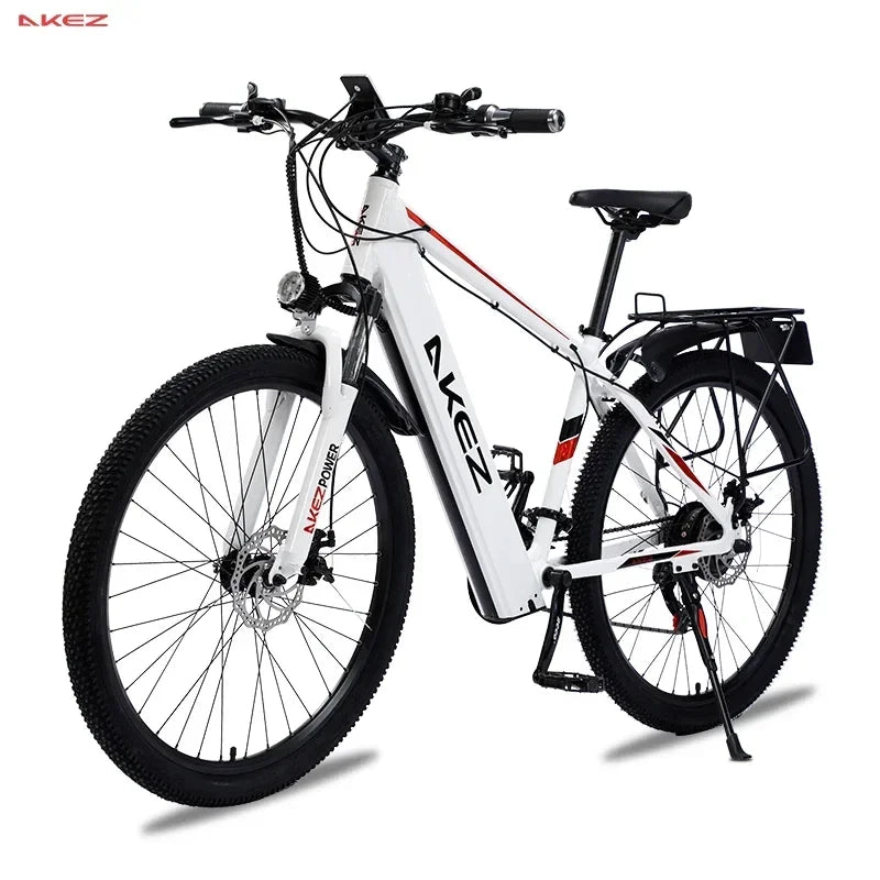 New Electric Bicycle 350W motor 36V10.4AH battery 27.5thin tires Mountain Snow Transportation City E-Bike 21 speed Electric Bike