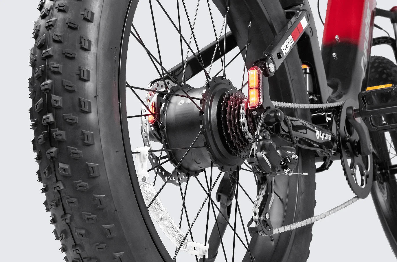 Roam Cyrusher E-bike Step-Thru Full Suspension Electric Bicycle 250W 52V 15.6Ah