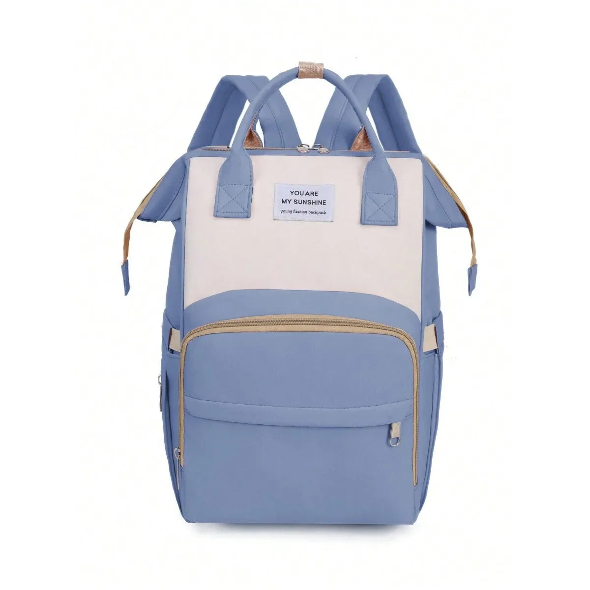 Fashion Diaper Bag Backpack Waterproof Mommy Bag, Large Capacity Diaper Bag  for Baby Boy Girl, with Insulated Pockets