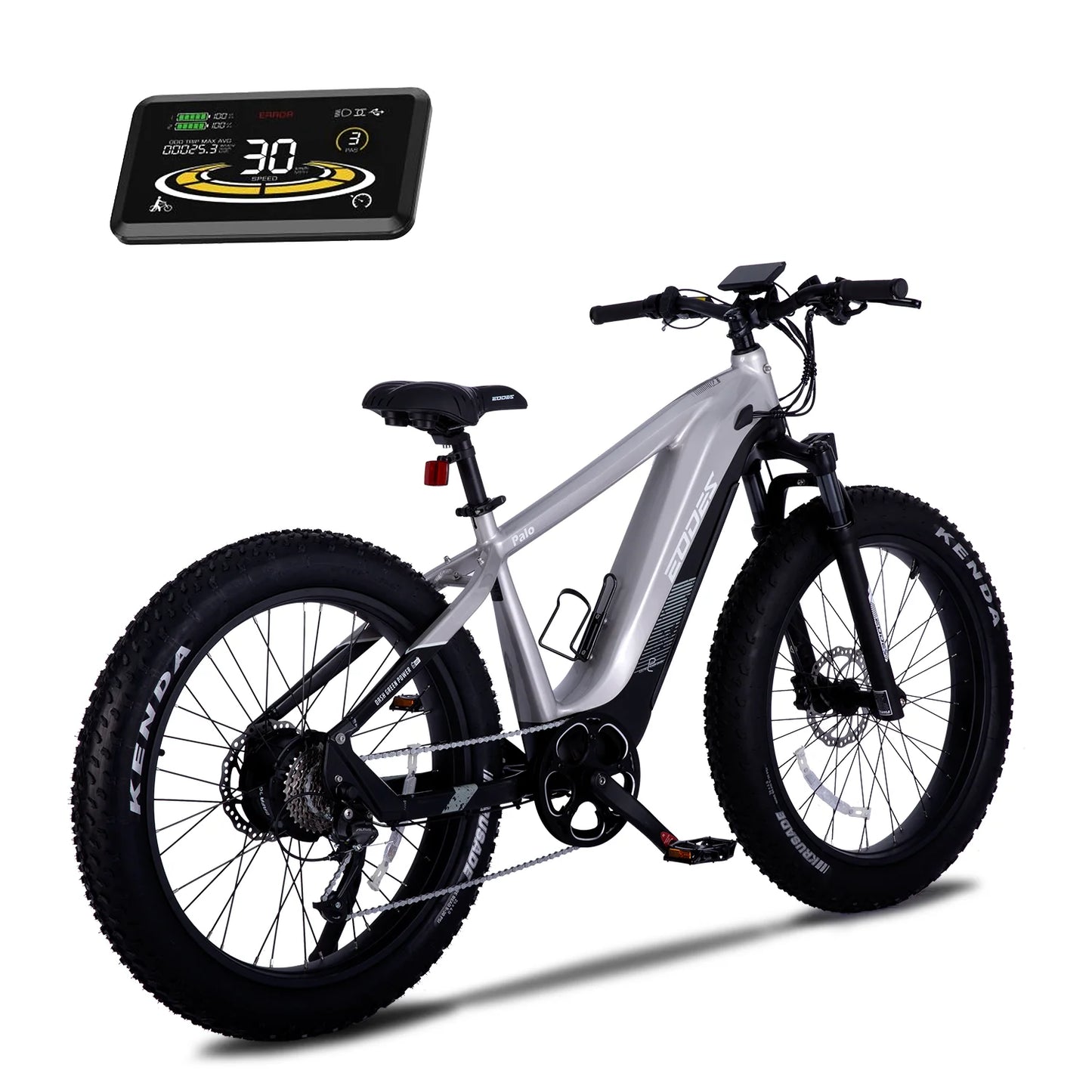 Adult electric bicycle 750W52Vdetachable battery electric bicycle 26inch thick tire front shock absorber mountain electric bicyc