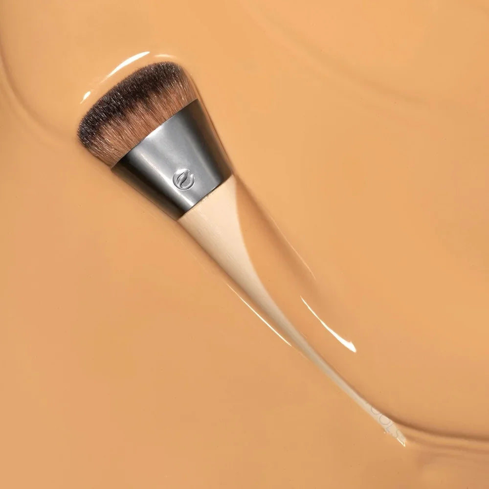 Wonder Cover Foundation Brush Oval Shape Blending Brush Liquid Cream Stick Makeup Application Sensitive Skin Eco-Friendly Bamboo