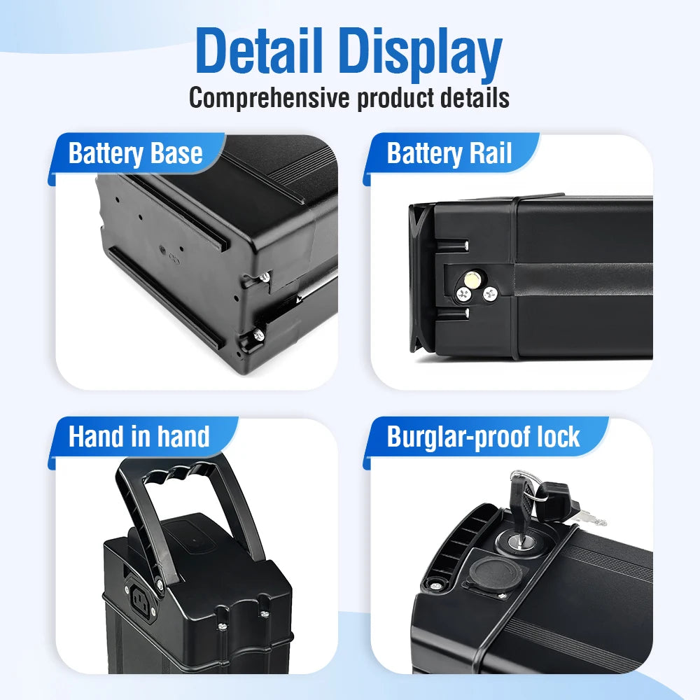 48v 15ah electriv bike battery
