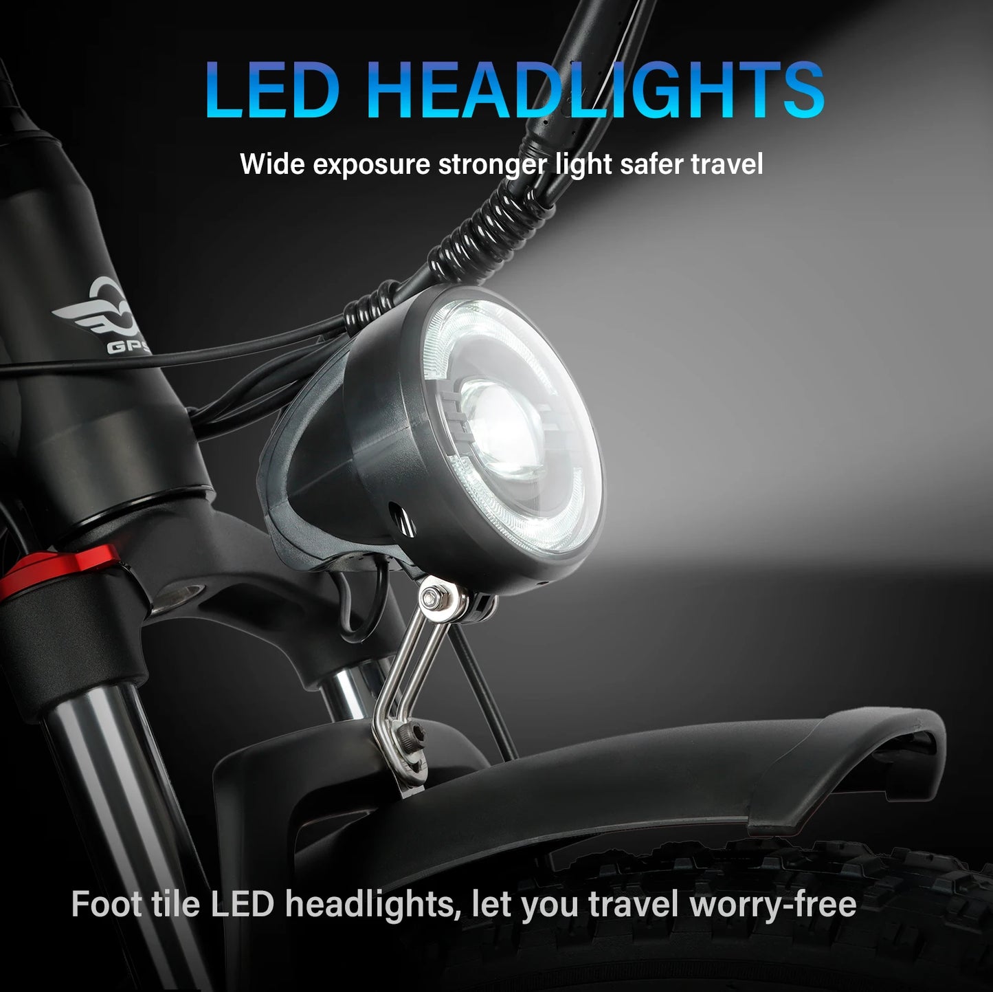 Ebike 2025 new model DP-2603 3000W dual motor 48V25AH lithium battery 26*4.0 fat tires completely suspended adult off-road elect