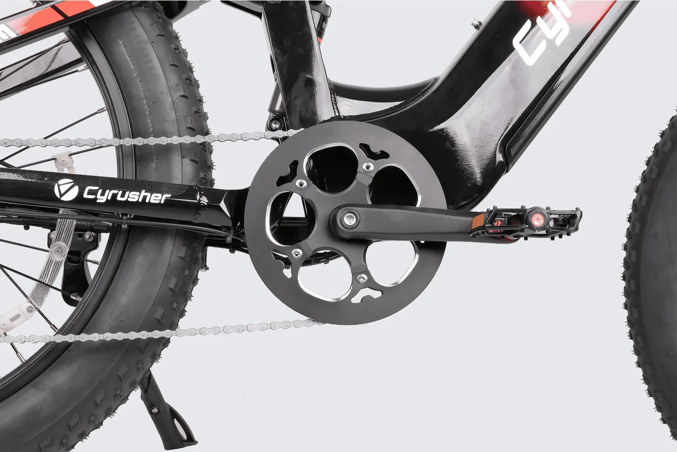 Roam Cyrusher E-bike Step-Thru Full Suspension Electric Bicycle 250W 52V 15.6Ah