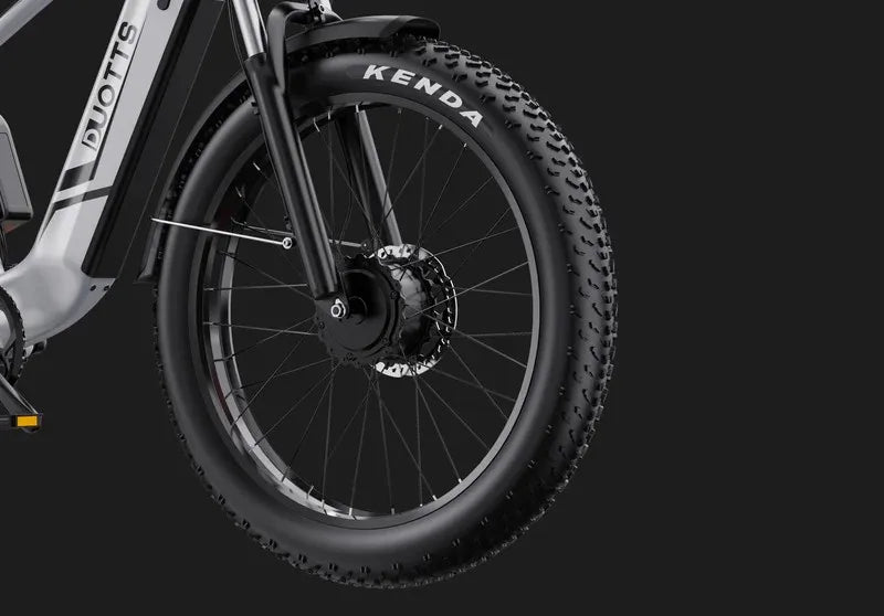 Electric Bike For Adult DUOTTS F26 26x4.0" 750Wx2,70Mile,48V 20AH,Top SPeed 15Mph,65*2Nm,Commuter Off-road Electric Bike,New
