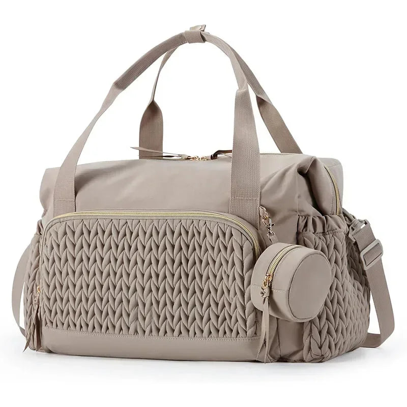 Diaper Bag Tote Large Diaper Bags Waterproof Hospital Bag for Labor Delivery Baby Bag with Pacifier CaseTravel Diaper Tote