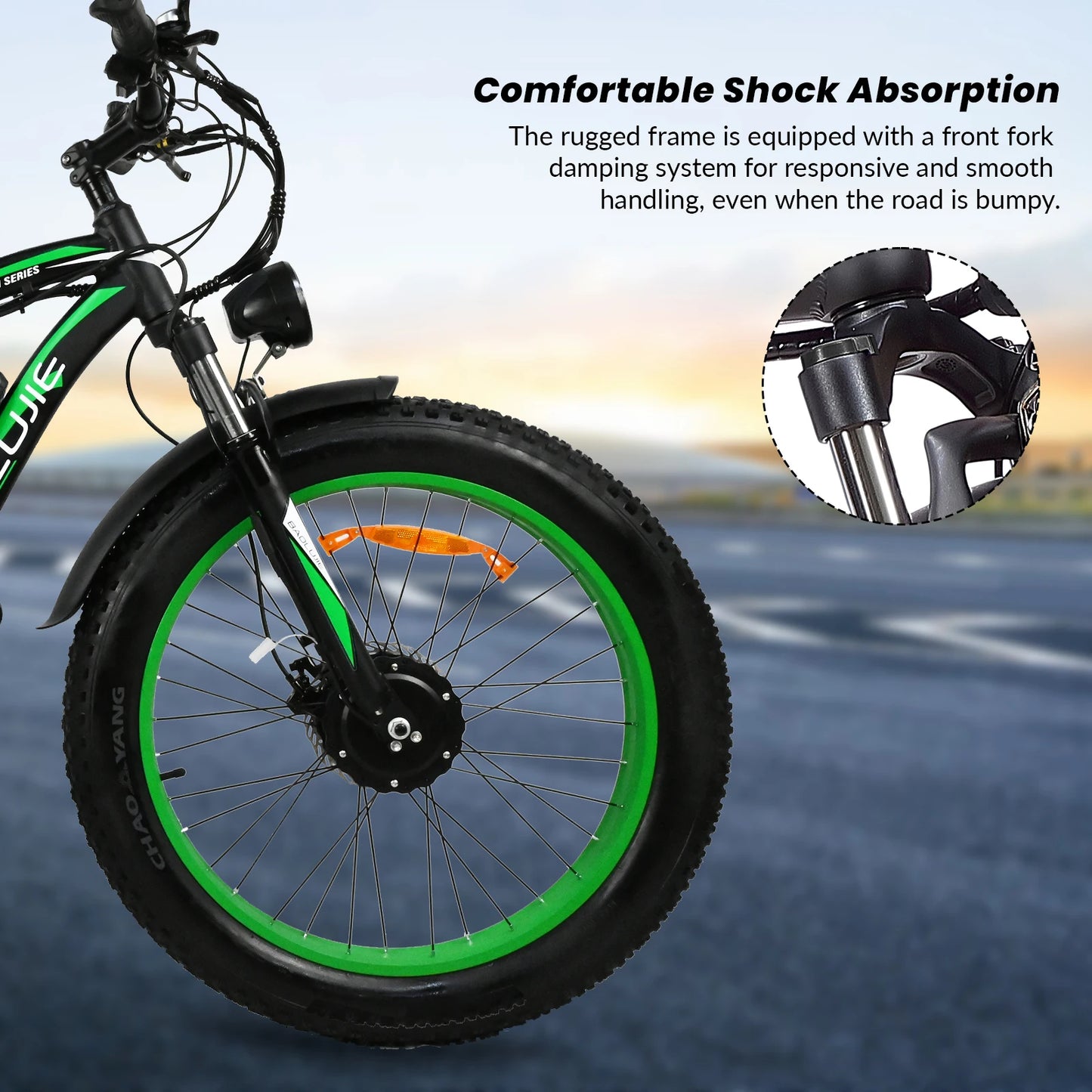 Electric Bike 2000W Dual Motor 48V20AH Lithium Battery 21 Speed E-bike Hydraulic Brake 26*4 Inch Fat Tire Snow Electric Bicycle