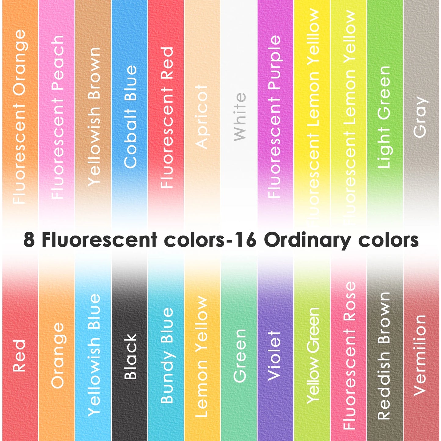 24Colors/Set Airbrush Paint Set, Opaque & Brilliant Acrylic Paint, 1fl Oz, Water Based, Ready To Spray, For Artists, Beginners