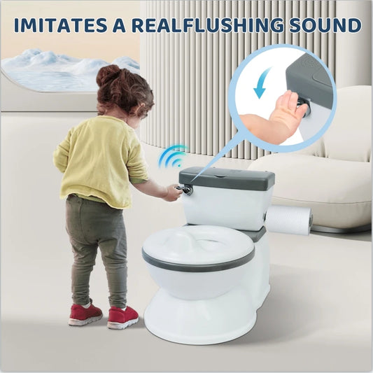 Children's Potty Training Toilet  Seat Removable Portable for Toddlers and Children Easy to Clean and Assemble Household Toilet