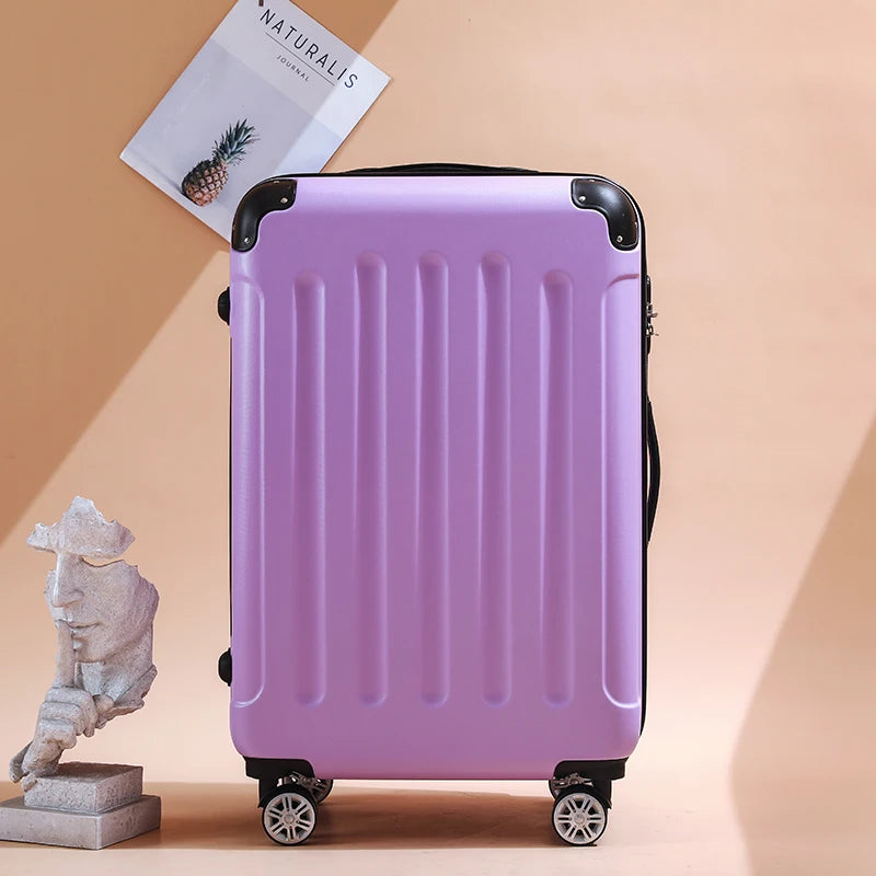 Dropshopping 20 inch Pc Luggage Abs Luggage Bag Travel Trolley Case 20 Inch Unisex Luxury Wheeled Suitcase