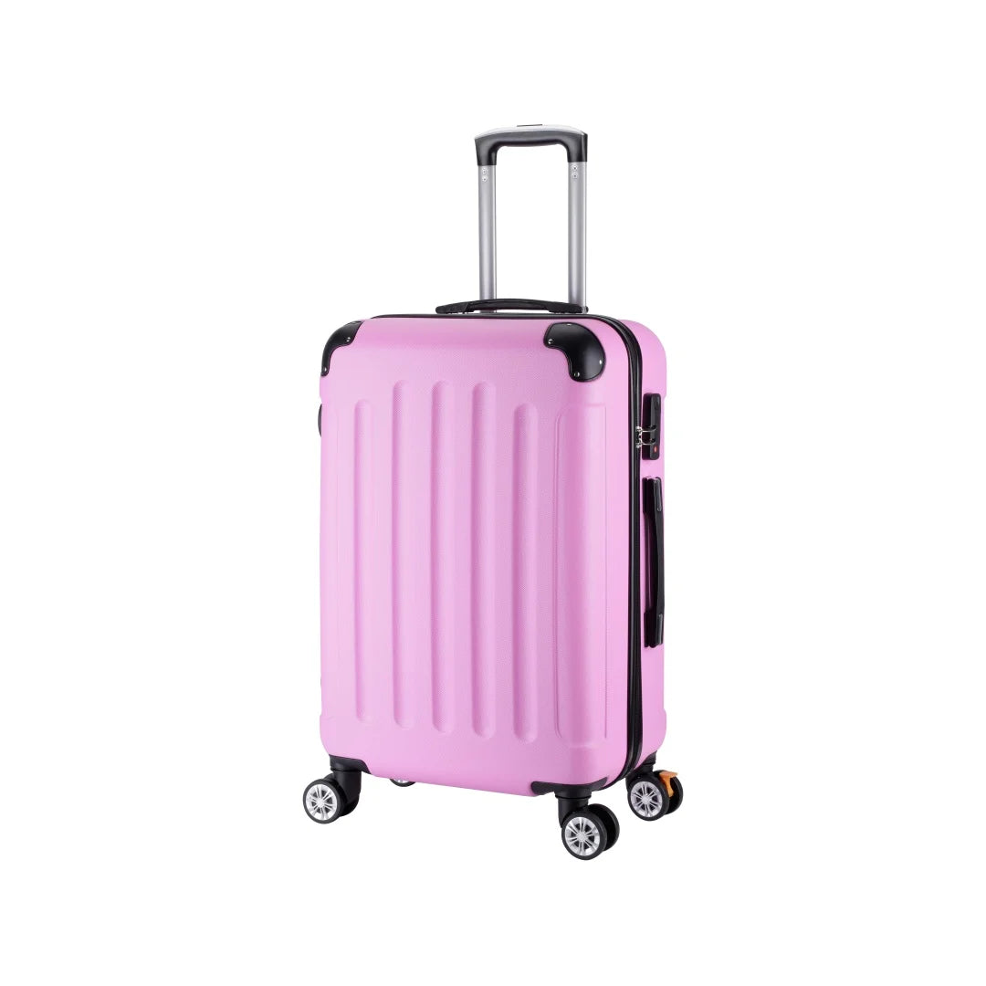 Dropshopping 20 inch Pc Luggage Abs Luggage Bag Travel Trolley Case 20 Inch Unisex Luxury Wheeled Suitcase