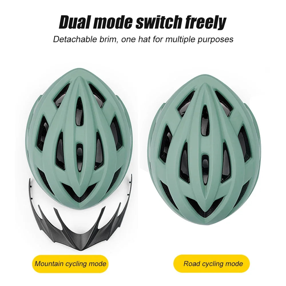 1PCS Bike Helmets for Men - Women Bicycle Helmet Adult - Lightweight Comfort Adjustable Cycling Helmet for Mountain Road Biker