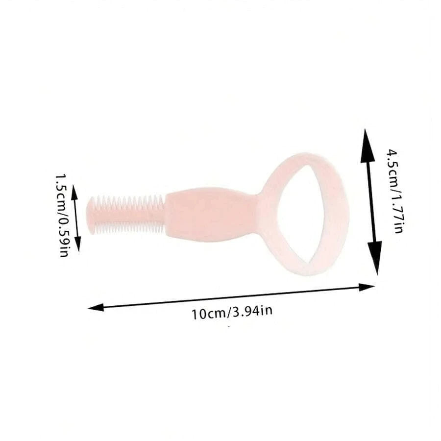 Pink Eyelash Auxiliary Tool, Eye Makeup Tool, Eyelash And Eyeliner Drawing Auxiliary Tool, Eyelash Card