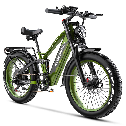 Strong 26" ebike for Adult,5000W Peak,up 150 Miles 52V 40Ah Battery Ebike,26" x 4.0 Fat Tire Adult Electric Bicycles for adults