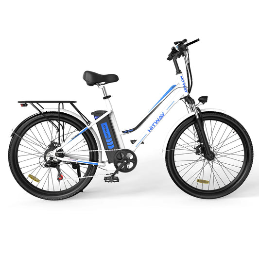 Intelligent Library Europe USA Warehouse  36V 250W BK8 E-bike With HITWAY Logo On It Smart Adult Electric Bike
