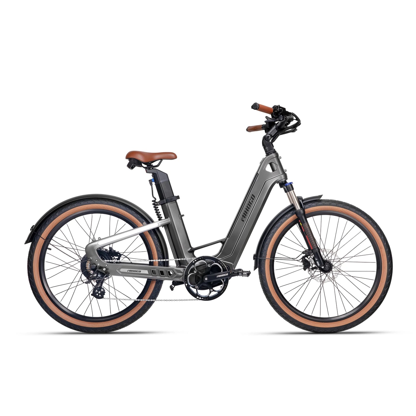 MIHOGO AIR750 Carbon Fiber T800 Electric Bike 960Wh*2 Lithium Battery E Bike Adult 26 Inch Mountain Electric Bicycle US Shipping
