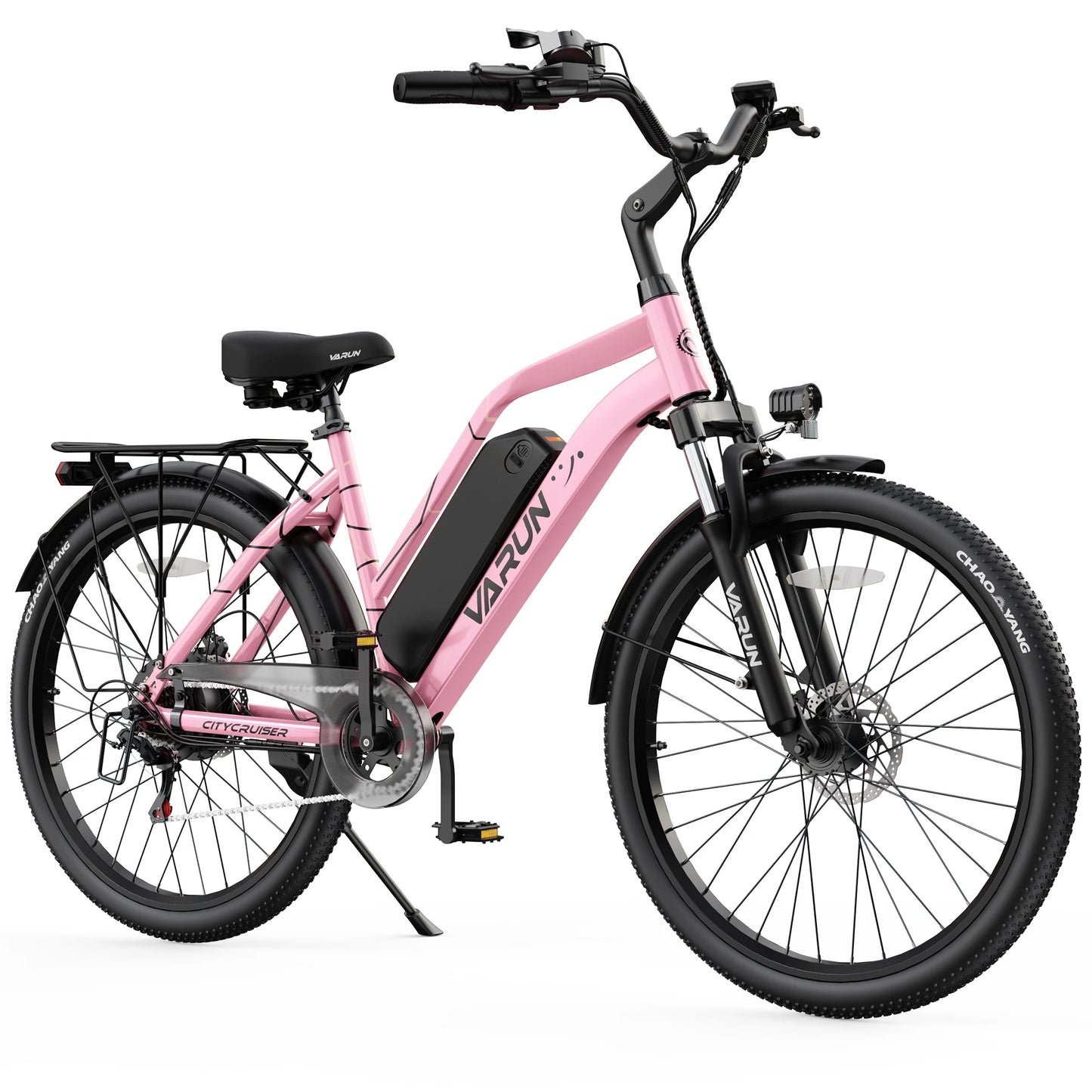 VARUN CITY CRUISER Electric Bicycle 500W Motor Adult E-Bike 48V 7.8AH Battery Women Electric Bike 26 lnch Tire Mountain E-Bike