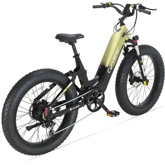 Cyrusher Roam Step-Thru Full Suspension E-Bike 250W 52V 15.6Ah Torque Sensor