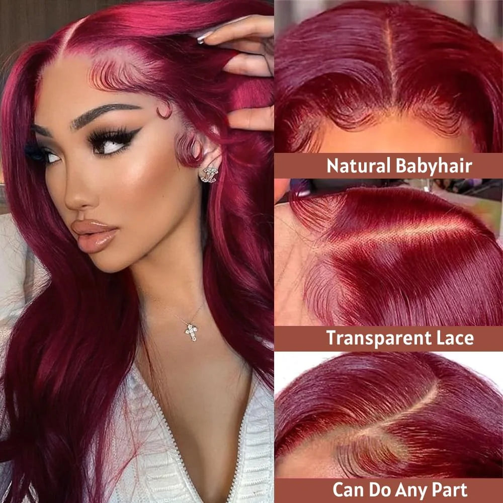 250% High Density Bone Straight Human Hair Wigs 13x4 HD Lace Front Wig Brazilian 13X4 Full Lace Frontal Human Hair Wig