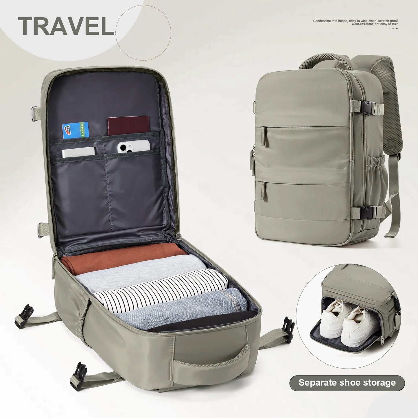 Ryanair Backpack 40x20x25 Cabin Bag Travel Backpack for Men Women Hand Luggage Leisure Laptop Backpack mochila para viaje cabina