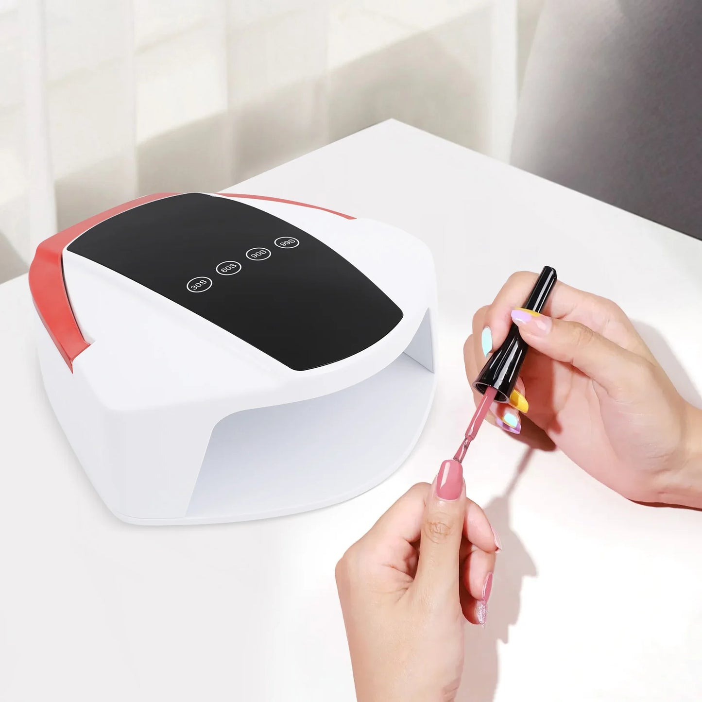 Rechargeable Nail Lamp LED Manicure Desk Lamp Automatic Sensor UV LED Nail Dryer