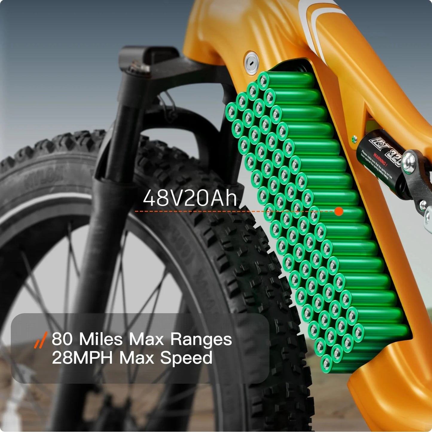 PUCKIPUPPY Labrador pro Electric Bike 1350W Peak 48V 20AH Battery Ebike 26" Fat Tire Full Suspension Electric Mountain Bike