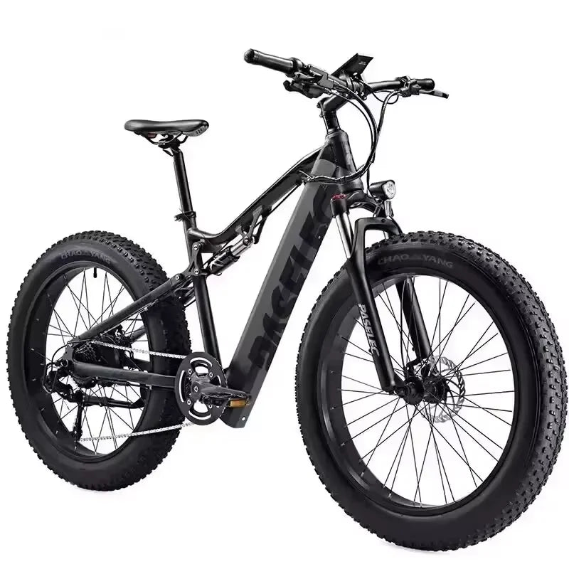 ebike GS9 Off-road Mountain Electric Bike 26-inch Fat Tire Bike 1000W 48V 17AH Hidden Battery Hydraulic Brake E-Bike