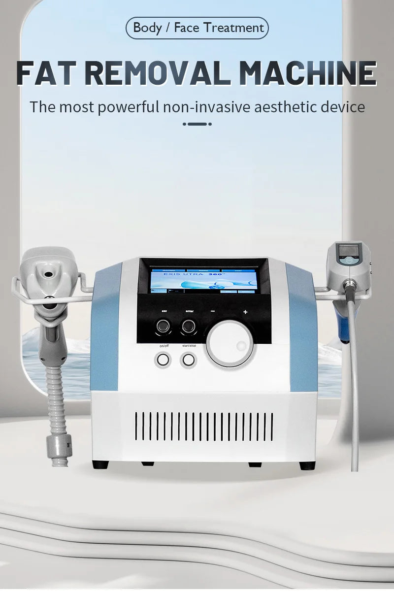 NEO Equipment Slimming Ultrasound Cellulite Wrinkle Removal Face Lift 2 Handles Ultra 360 Fat Reducing Machine For Salon