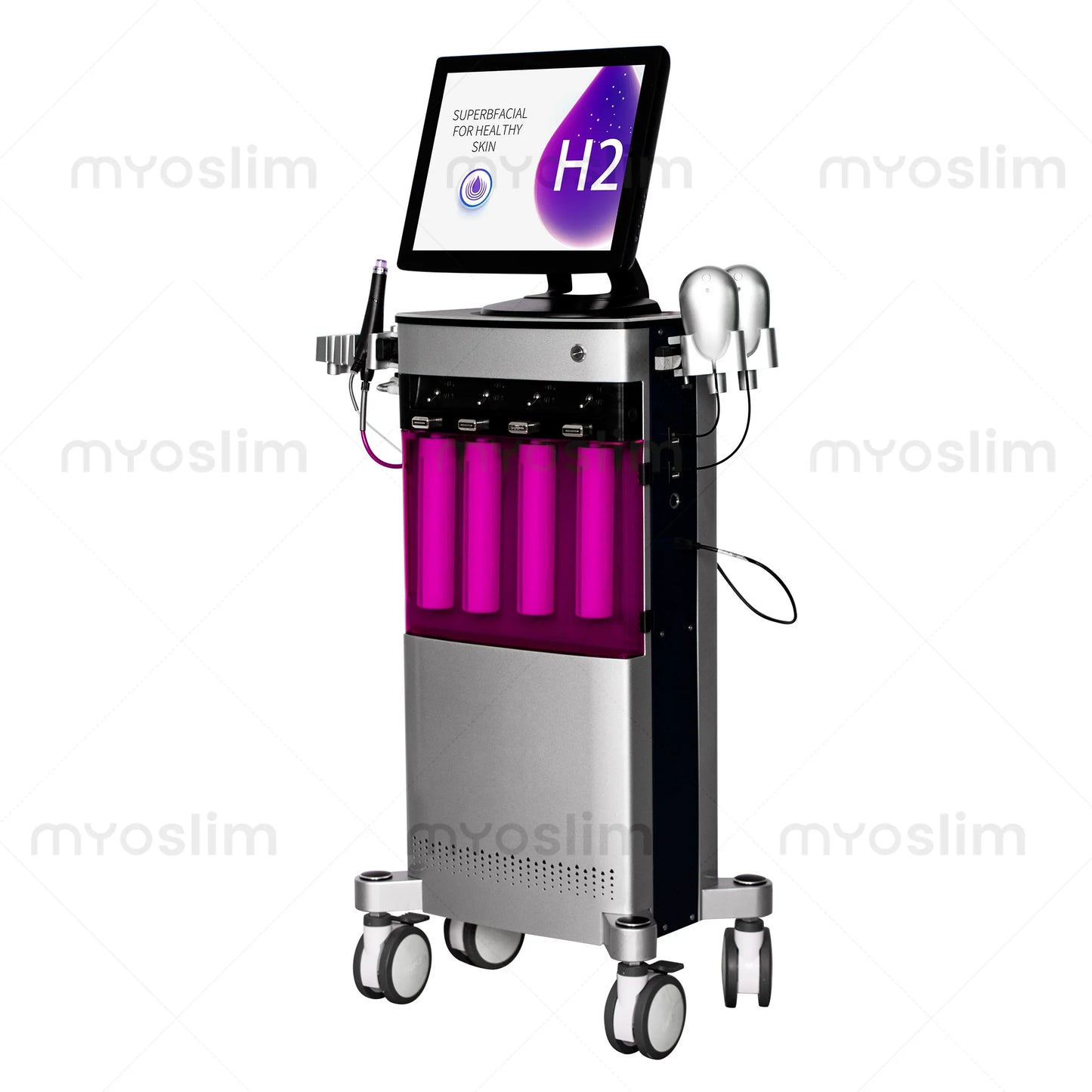 Hydra Oxygen Facial Machine Ultra Clear Deep Cleansing Skin Revitalizing Pore Minimizer Moisturizing Equipment AntiAging Beauty
