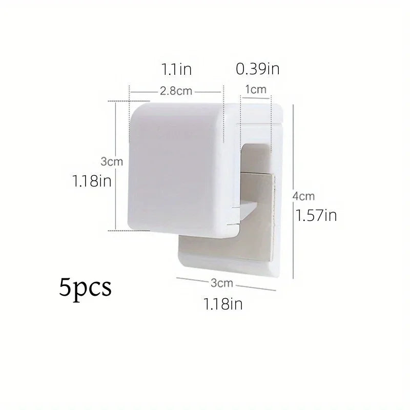 Punch-free Toothbrush Holder Wall-mounted Toothpaste Holder Storage Rack Holders Organizer Bathroom Accessories