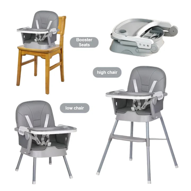 Baby High Chair High Chair Table Combo Baby Eating Chair for Babies Dining Chairs Adjustable Height Easy to Assemble High Chair