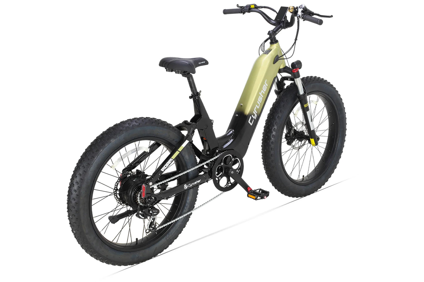 Roam Cyrusher E-bike Step-Thru Full Suspension Electric Bicycle 250W 52V 15.6Ah