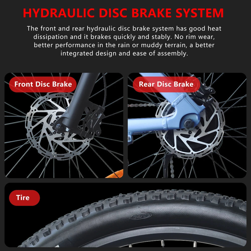 HX Q5 2000W Ebikes 57KM/H Electric Bicycle 27.5 Inch Adults Electric Bike Removable battery Electric E Bikes Mountain Ebike