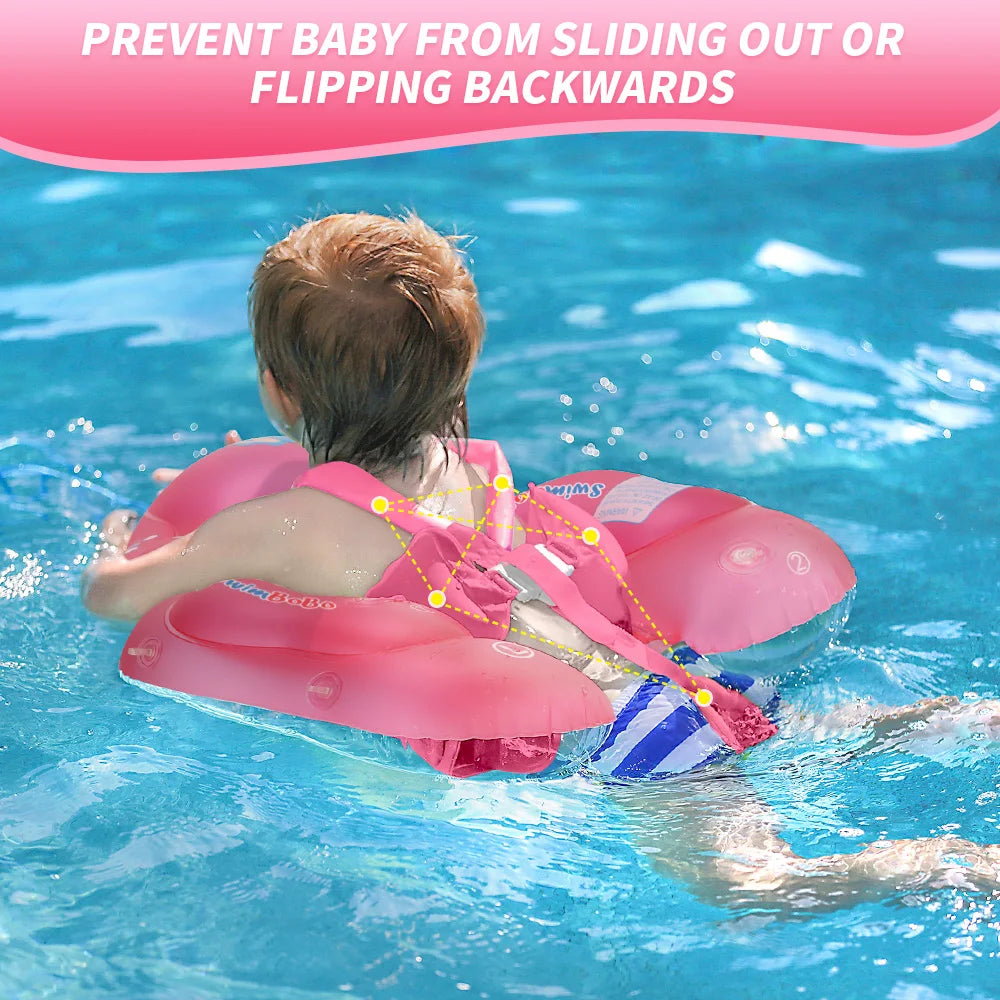 Baby Swimming Float With Canopy Inflatable Infant Ring Kids Pool Accessories Circle Bathing Summer Toys