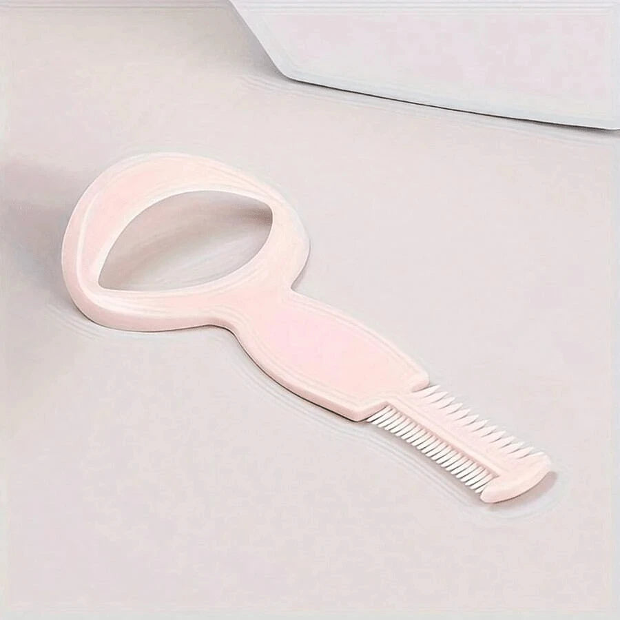 Pink Eyelash Auxiliary Tool, Eye Makeup Tool, Eyelash And Eyeliner Drawing Auxiliary Tool, Eyelash Card