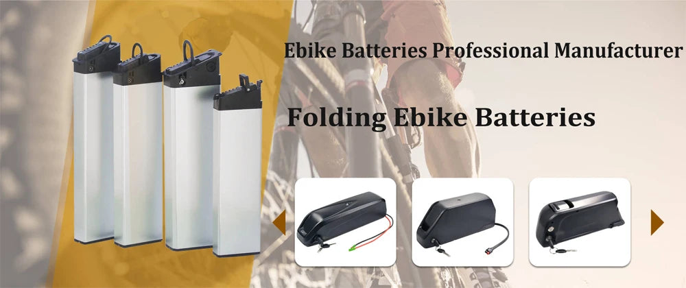 HiPEAK BONA Step-Over Folding E-bikeEbike 48V 15Ah Hailong Shark Ebike Frame Batteries